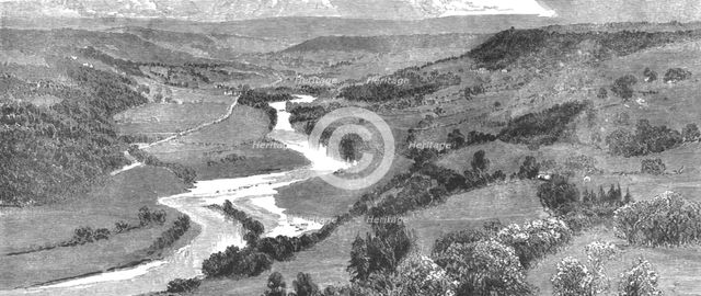 ''Richmond, Yorkshire and the Surrounding Neighbourhood; Swalldale from Willance Leap', 1890. Creator: Unknown.