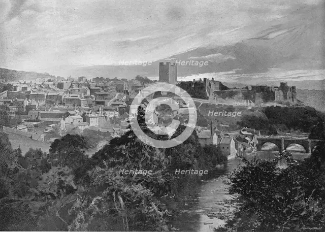 'Richmond, Yorkshire', c1896. Artist: Sanderson Brothers.