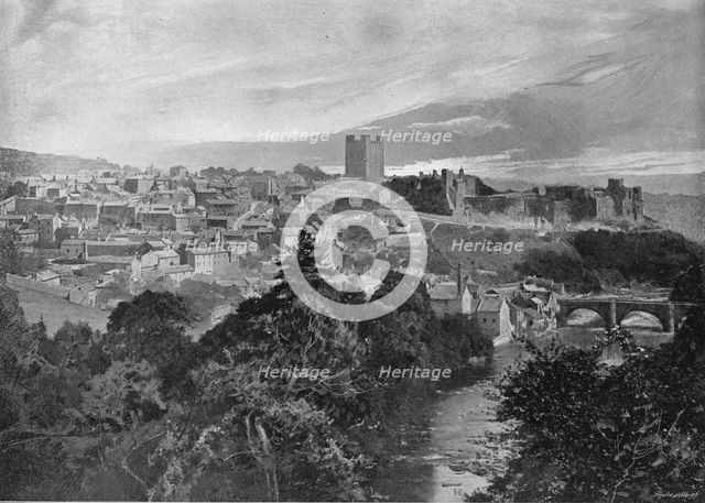 'Richmond, Yorkshire', c1896. Artist: Sanderson Brothers.