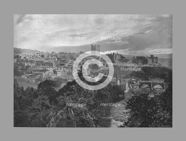 Richmond, Yorkshire, c1900 . Artist: Sanderson Brothers.