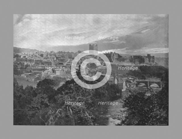 Richmond, Yorkshire, c1900 . Artist: Sanderson Brothers.