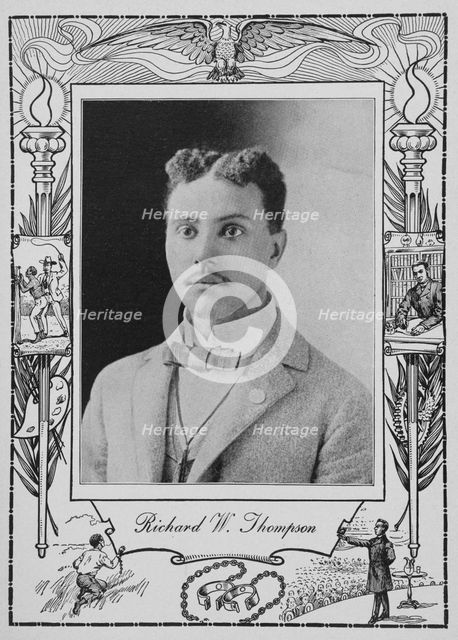 Richard W. Thompson [recto], 1902. Creator: Unknown.
