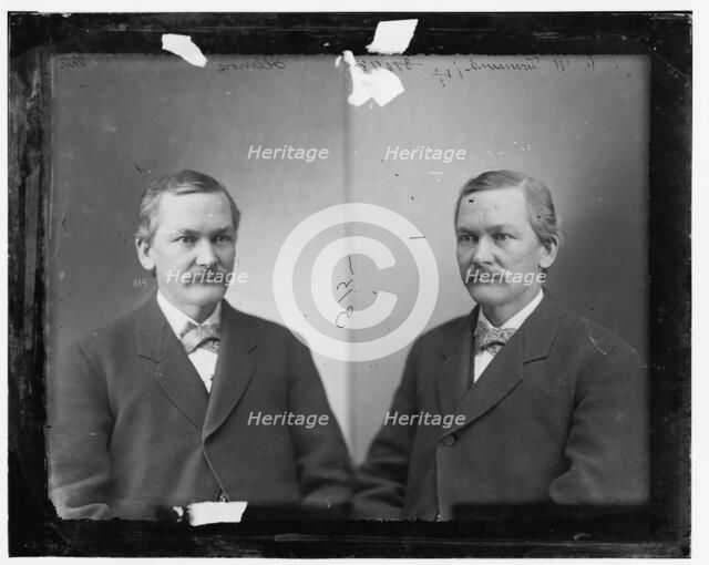 Richard W. Townshend of Illinois, 1865-1880. Creator: Unknown.