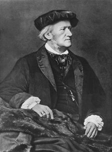 Richard Wagner 1870, (1939). Artist: Franz Seraph Hanfstaengl