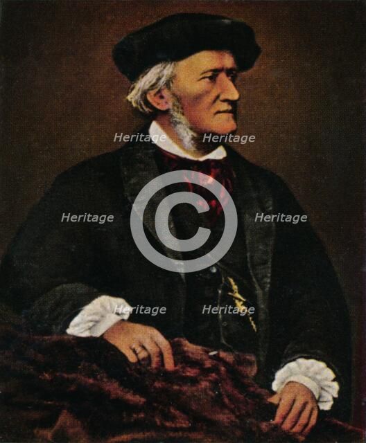 'Richard Wagner 1813-1883', 1934. Creator: Unknown.