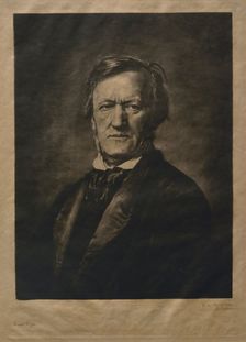 Richard Wagner, (1813-1883), German composer, 1882. Creator: Rogelio de Egusquiza Barrena