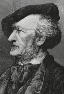 Richard Wagner, (1813-1883), German composer, 1883. Creators: Richard Wagner, Marcelo Paris