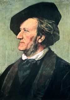 Richard Wagner (1813-1883), German composer, conductor, and essayist, late 19th century. Artist: Franz von Lenbach