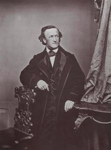 Richard Wagner, German composer, 1860s. Creator: Franz Seraph Hanfstaengl
