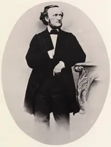 Richard Wagner, German composer, 1864. Artist: Joseph Albert