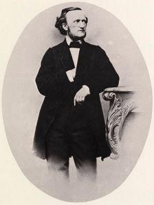 Richard Wagner, German composer, 1864. Artist: Joseph Albert