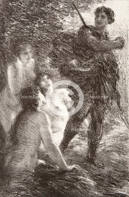 Richard Wagner: Sa vie et ses oeuvres (image 2 of 4), 1886. Creators: Henri Fantin-Latour, Adolphe Jullien.