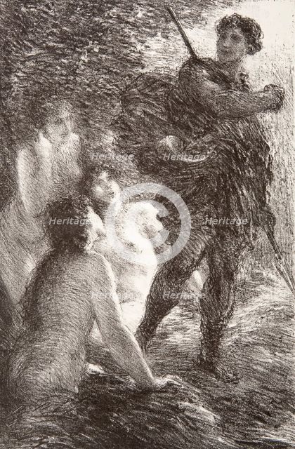 Richard Wagner: Sa vie et ses oeuvres (image 2 of 4), 1886. Creators: Henri Fantin-Latour, Adolphe Jullien.