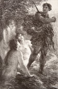 Richard Wagner: Sa vie et ses oeuvres (image 2 of 4), 1886. Creators: Henri Fantin-Latour, Adolphe Jullien