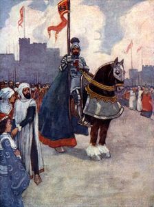 Richard went away to Palestine 1190, (1905).Artist: A S Forrest