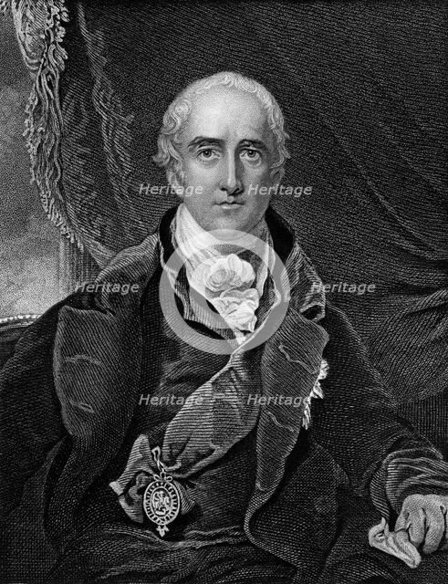 Richard Wellesley, Marquis Wellesley, British politician and colonial administrator, 1813 (c1857).Artist: G Adcock