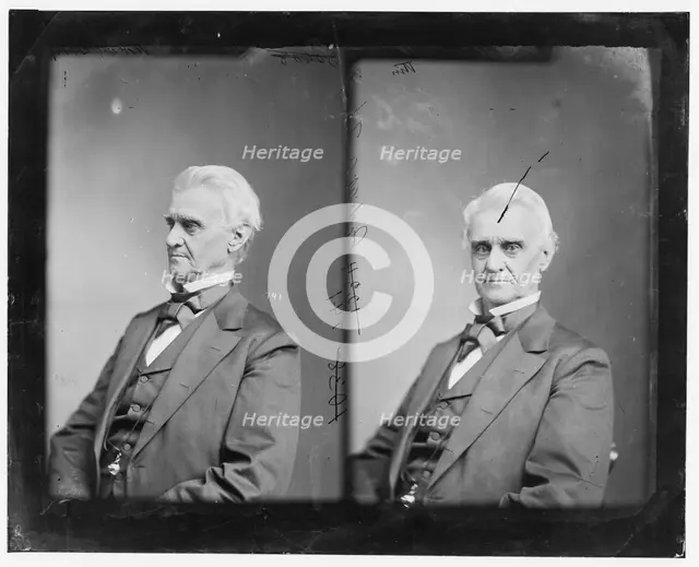Richard Wigginton Thompson of Indiana, 1865-1880.  Creator: Unknown.