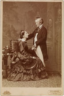 Richard and Cosima Wagner, 9 May 1872, Vienna, 1872