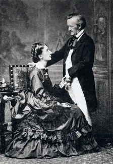 Richard and Cosima Wagner, late 19th century
