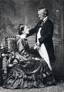 Richard and Cosima Wagner, late 19th century