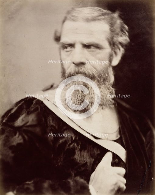 Richard Ansdell R.A. (1815-1885), c1860s. Creators: David Wilkie Wynfield, Richard Ansdell.