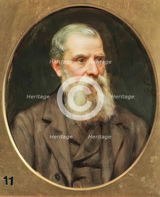 Richard Ansdell, RA, 1883. Creator: Arthur Stockdale Cope.