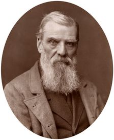 Richard Ansdell, RA, English painter, 1883.Artist: Lock & Whitfield
