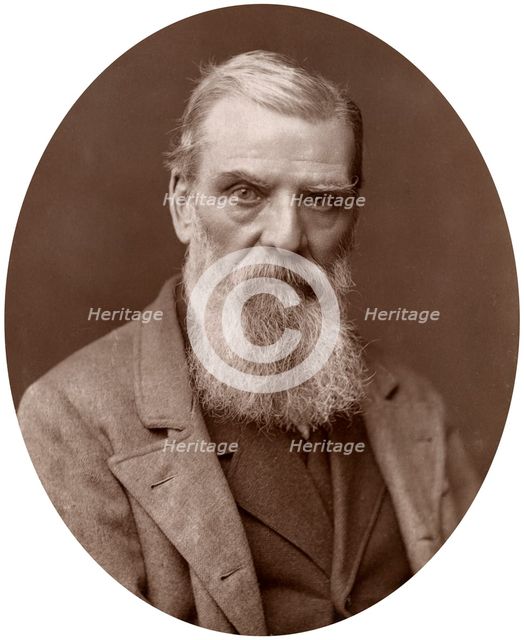 Richard Ansdell, RA, English painter, 1883.Artist: Lock & Whitfield