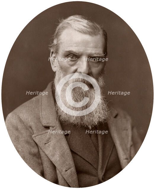 Richard Ansdell, RA, English painter, 1883.Artist: Lock & Whitfield