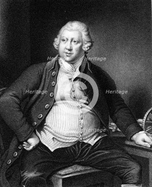 Richard Arkwright (1732-1792), British industrialist and inventor. Artist: Unknown