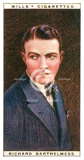 Richard Barthelmess (1895-1963), American film star, 1928.Artist: WD & HO Wills