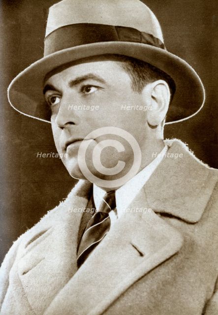 Richard Barthelmess, American actor, 1933. Artist: Unknown