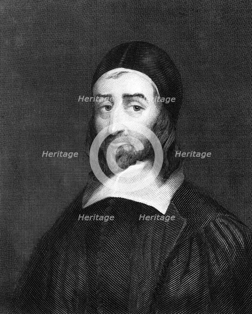Richard Baxter, 17th century English Puritan church leader, divine scholar and controversialist.Artist: WC Edwards
