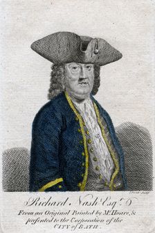 Richard ('Beau') Nash, British dandy, 18th century.Artist: John June