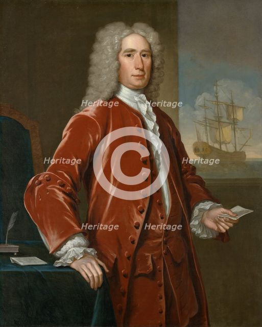Richard Bill, 1733. Creator: John Smibert.