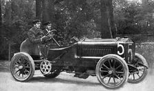 Richard Brasier of French racing driver Leon Thery, winner of the 1904 Gordon Bennett Cup. Creator: Unknown