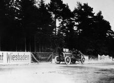 Richard Brasier of Leon Thery, winner of the 1904 Gordon Bennett Cup, Homburg, Germany. Creator: Unknown