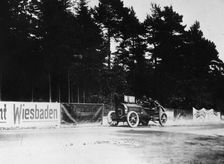 Richard Brasier of Leon Thery, winner of the 1904 Gordon Bennett Cup, Homburg, Germany. Creator: Unknown