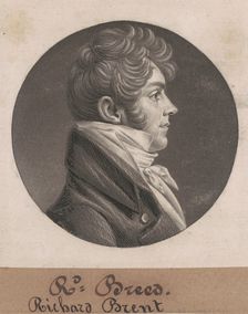 Richard Brent, 1803. Creator: Charles Balthazar Julien Févret de Saint-Mémin