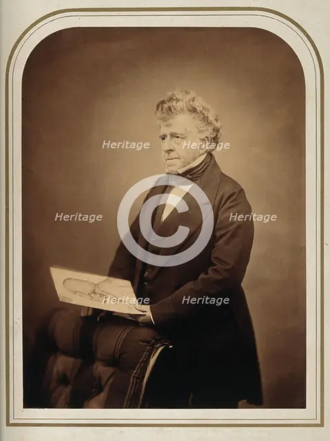 Richard Bright, c1850s. Creator: Maull & Polyblank.
