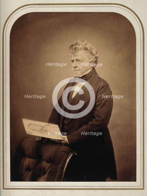 Richard Bright, c1850s. Creator: Maull & Polyblank.