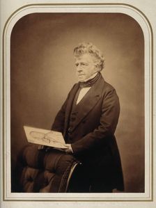 Richard Bright, c1850s. Creator: Maull & Polyblank