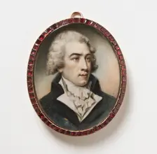 Richard Brinsley Sheridan (1751-1816), politician, playwright, c1800s. Creator: John Cox Dillman Engleheart