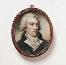 Richard Brinsley Sheridan (1751-1816), politician, playwright, c1800s. Creator: John Cox Dillman Engleheart