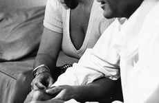 Richard Burton (1924-1985) and Elizabeth Taylor (1932- ), British actors, 1972. Artist: Unknown