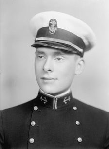 Richard G. Colbert, Midshipman - Portrait, 1933. Creator: Harris & Ewing