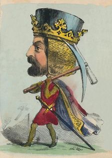 Richard I 1856. Artist: Alfred Crowquill