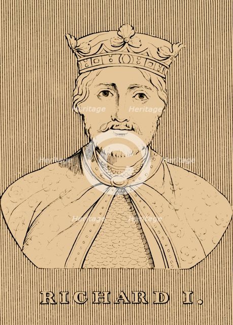 'Richard I', (1157-1199), 1830. Creator: Unknown.