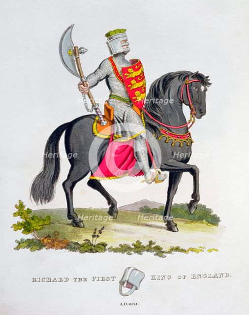Richard I, King of England, 1194 (1824). Creator: Unknown.