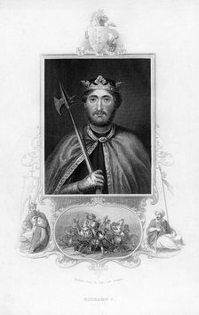 Richard I, King of England, (c1850)
